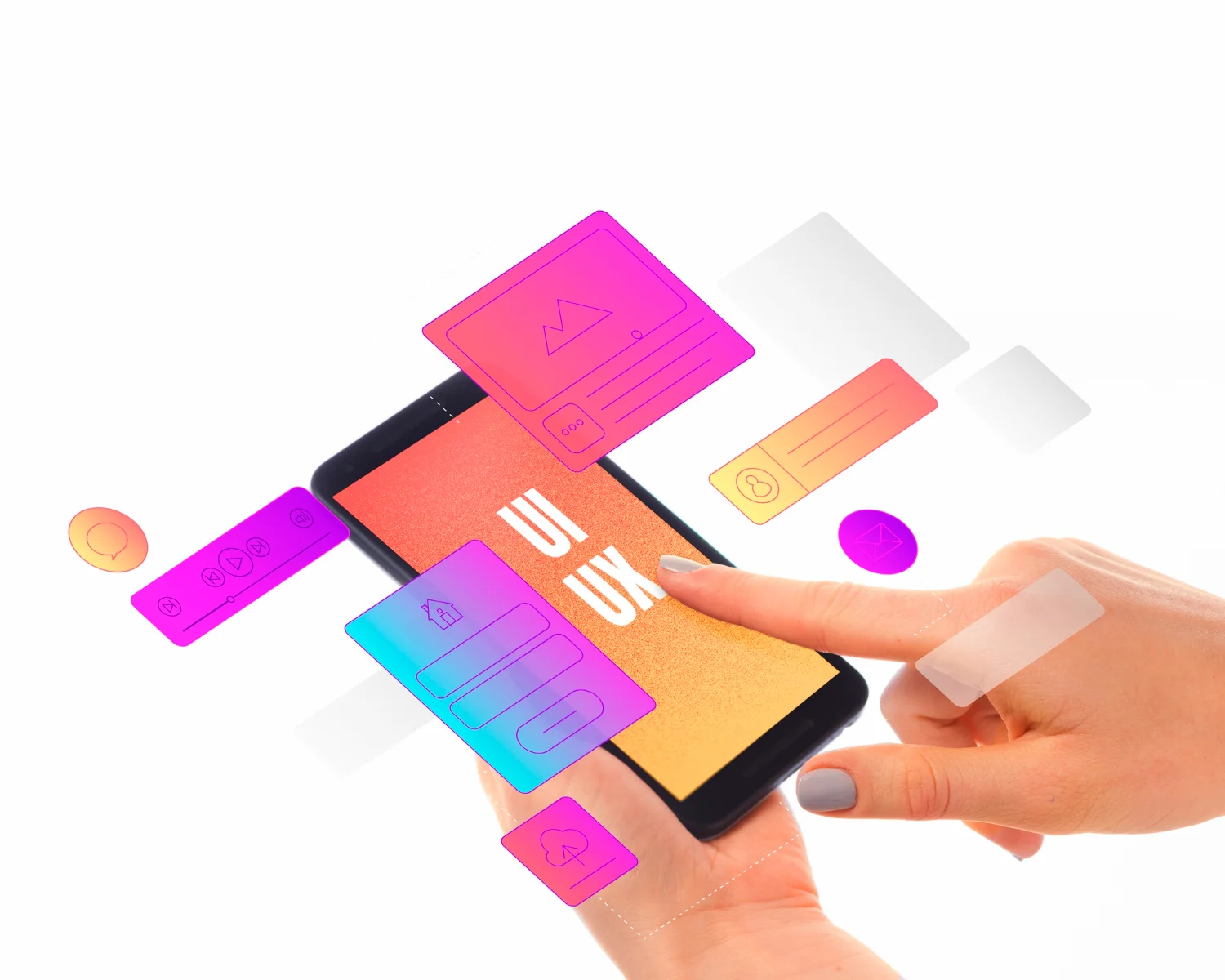 Mobil uygulama UI/UX tasarımı